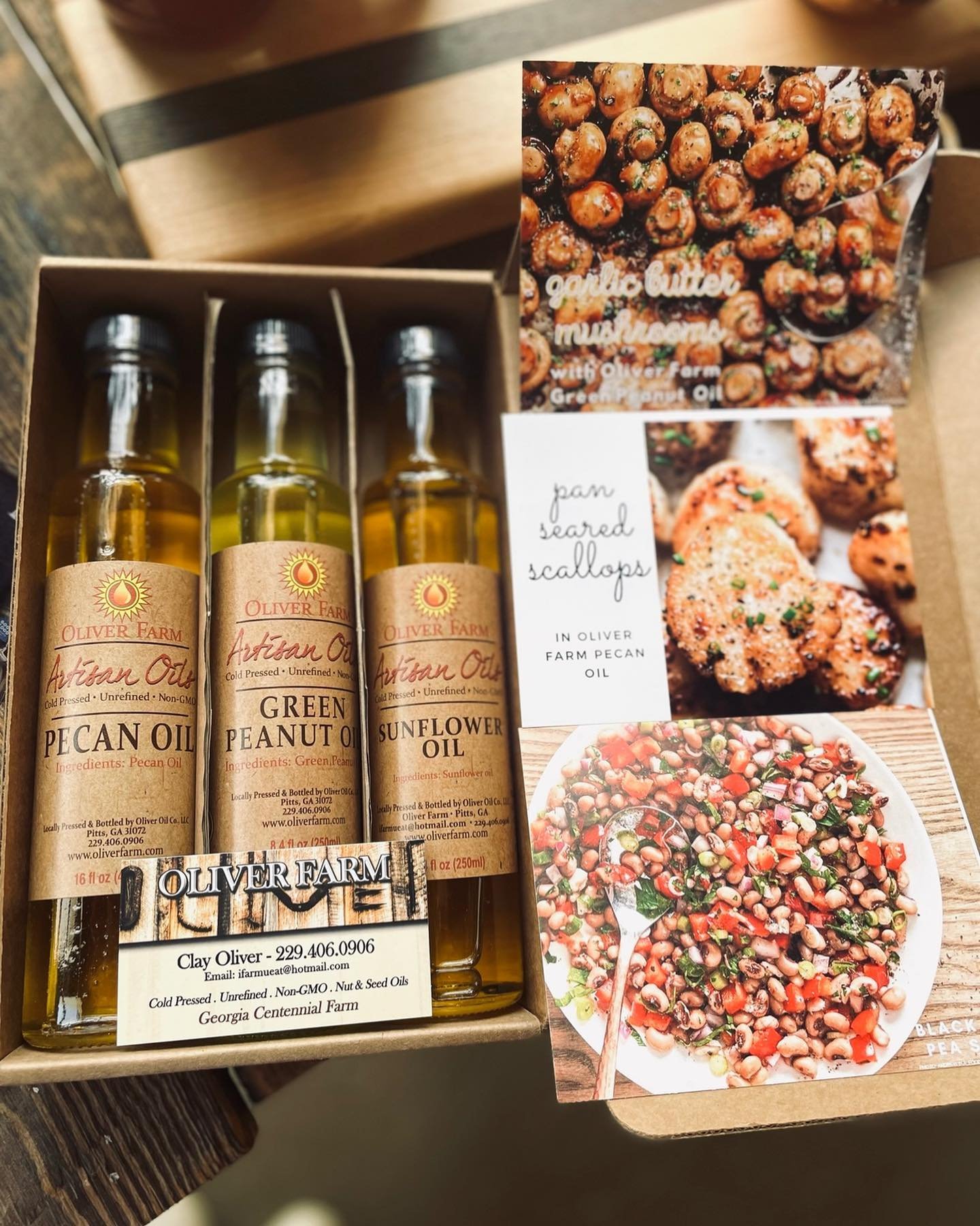 Made in the South Gift Box #1—Oliver Farm Artisan Oils